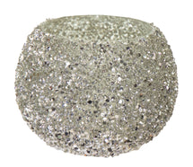 Strass Bowl Silver D13.5H10